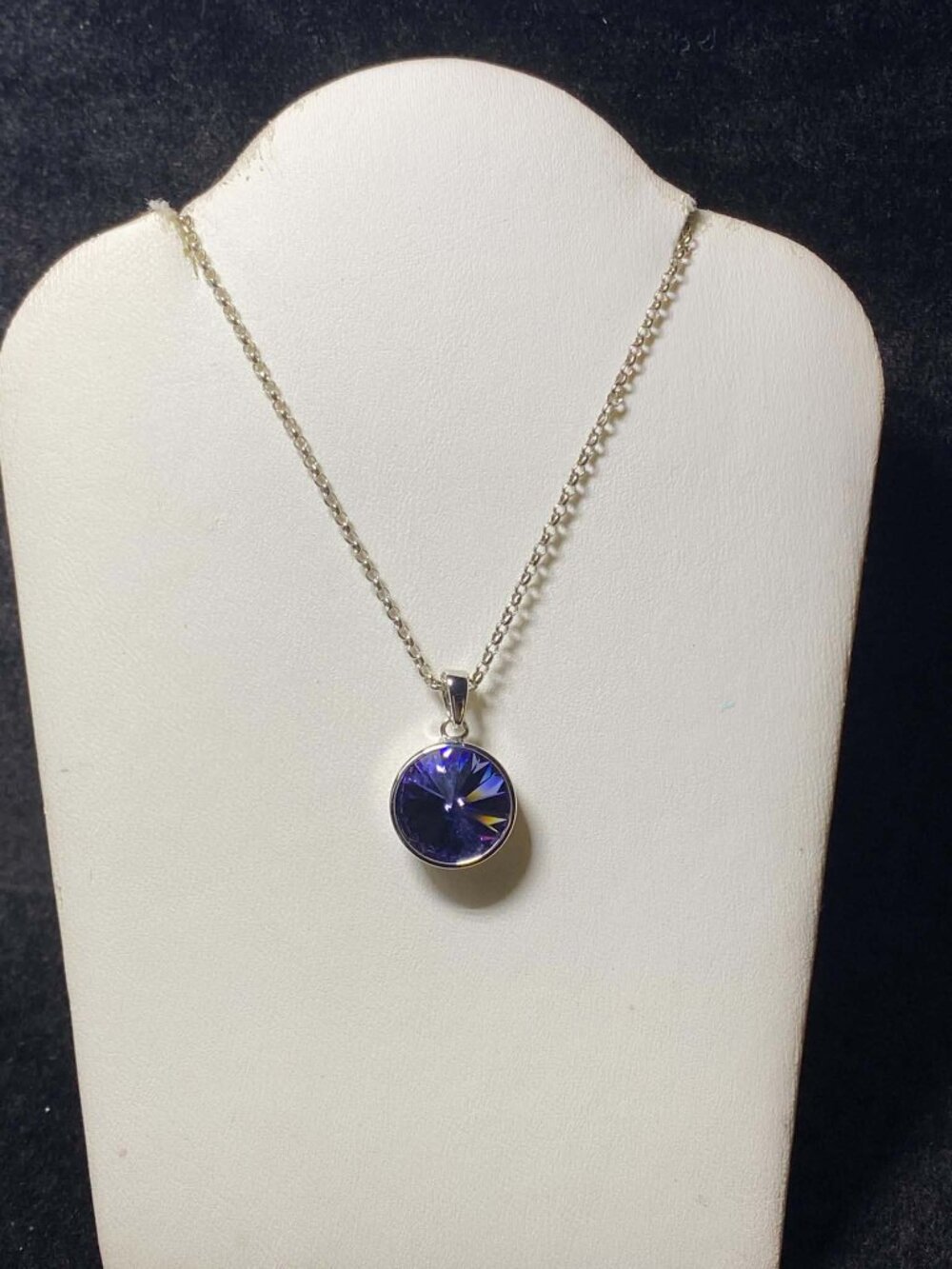 Butler Purple Swarovski Crystal Sweet on You Birthstone Fifth Ave Life Warranty